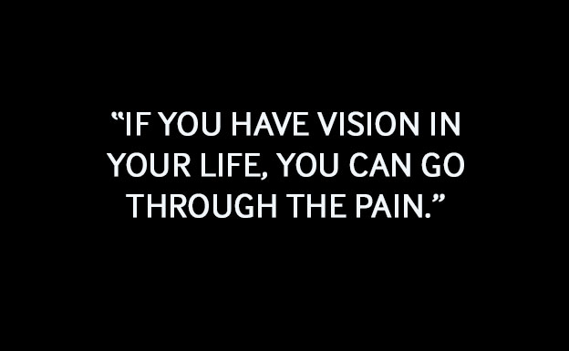 Does vision create perseverance?